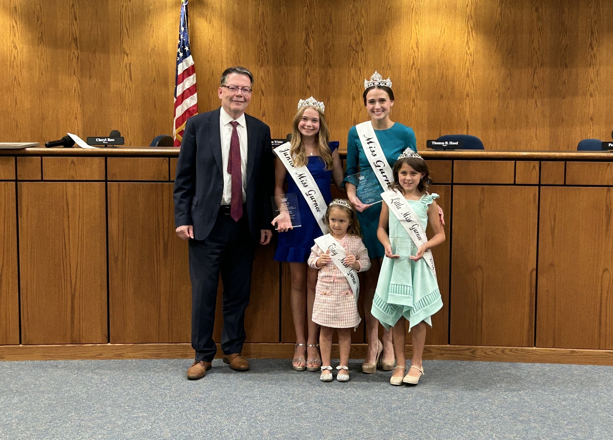 2024 Gurnee Queens Recognized at Village Board Meeting