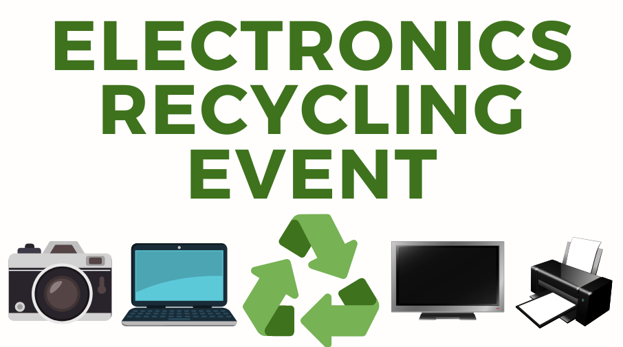 Electronics Recycling Event Taking Place on September 20th at the Public Works Facility