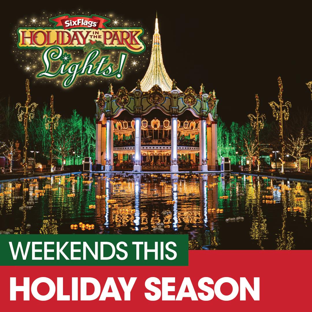 Six Flags Great America Announces 2020 Holiday in the Park Lights Season