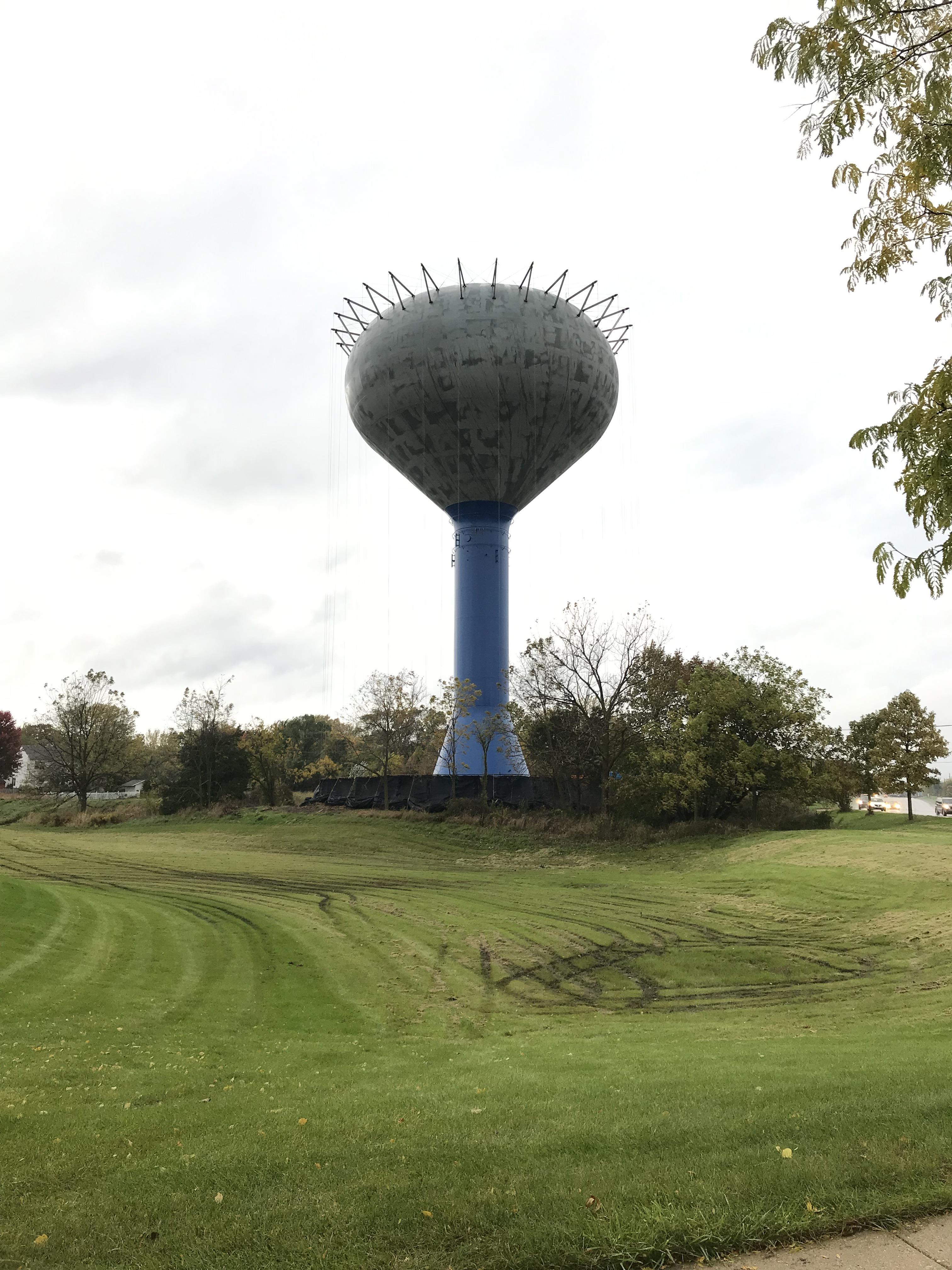 Top Stories of 2019: #1 Construction Nears Completion on the Knowles Road Water Tower