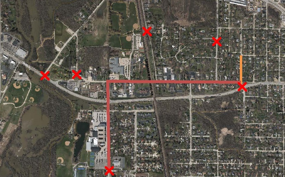 WTHS Homecoming Parade Route WTHS Homecoming Parade Route